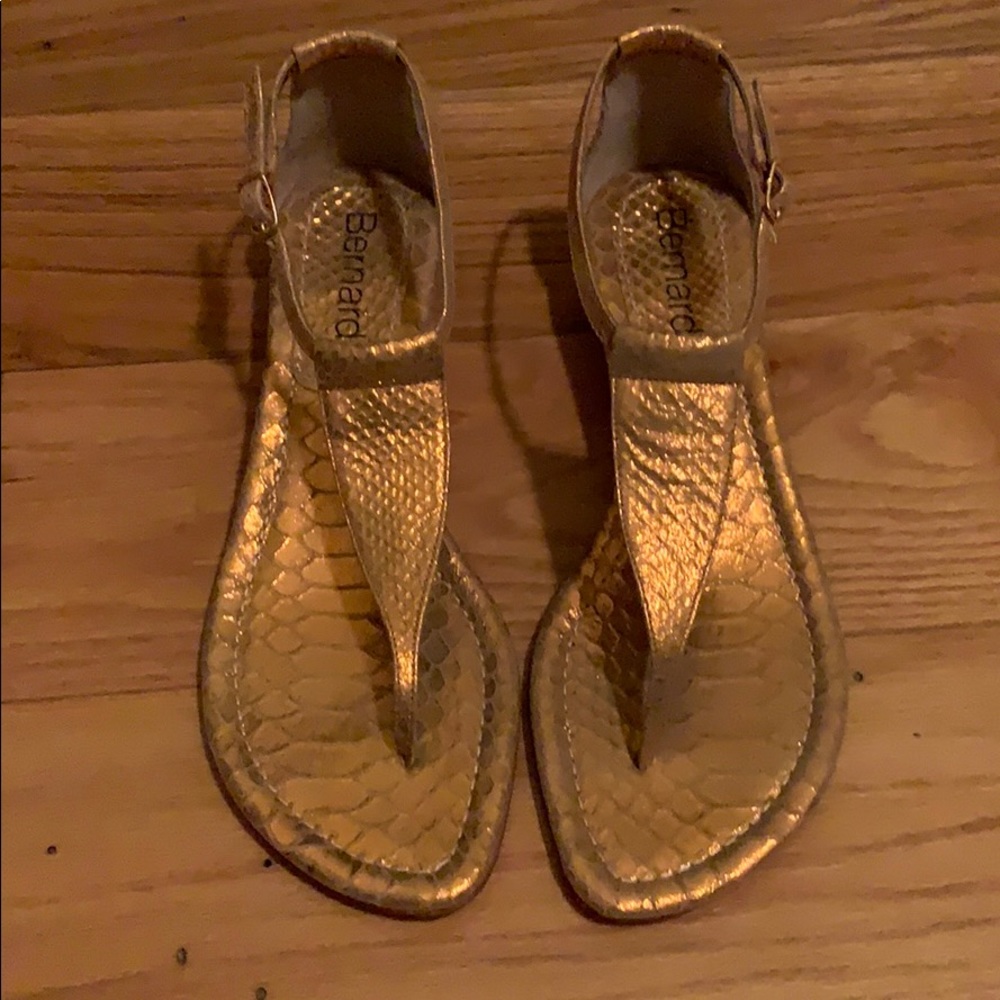 New with box Bernardo sandals.